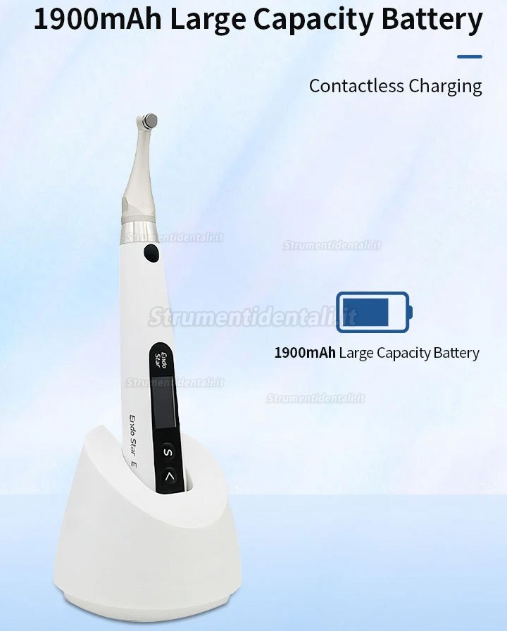 Mecoo Endostar E motore endodontico senza fili con localizzatore apicale integrato